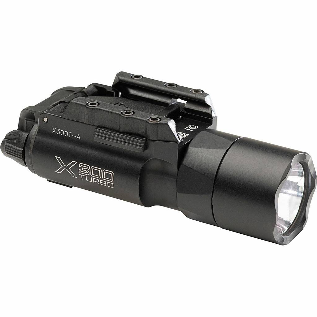 Surefire X300T-A Turbo Weapon Light Pic Mount 650 Lumens Black