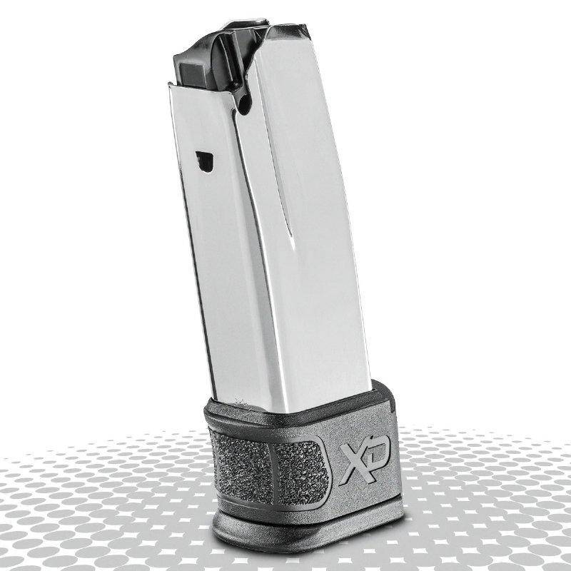 Springfield Armory XD MOD.2 High Capacity Subcompact Magazine w Black X-Tension 9mm 16/rd Stainless