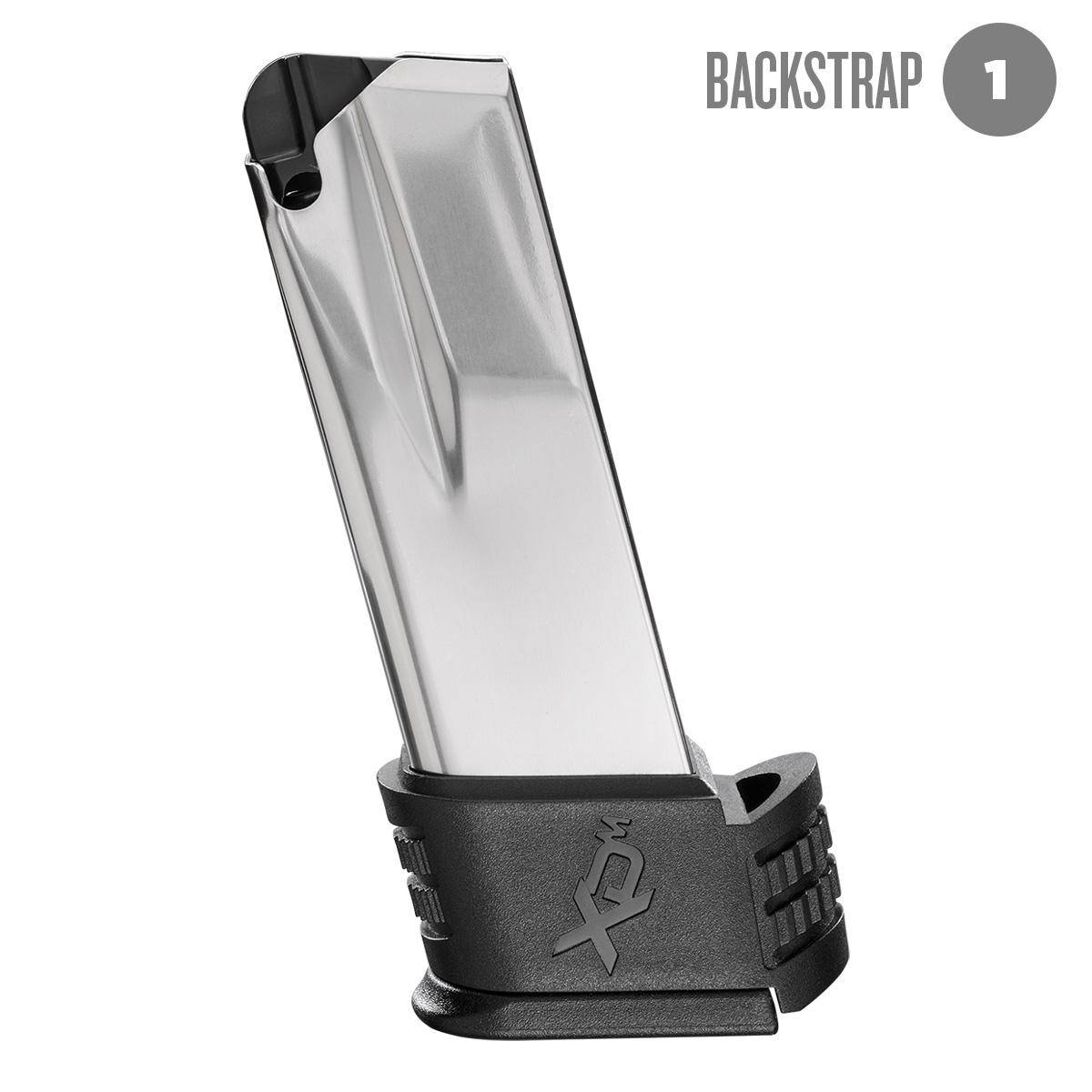 Springfield XD-M Compact Extended Magazine with Sleeve #1 (for Backstrap #1) 9mm 19/rd