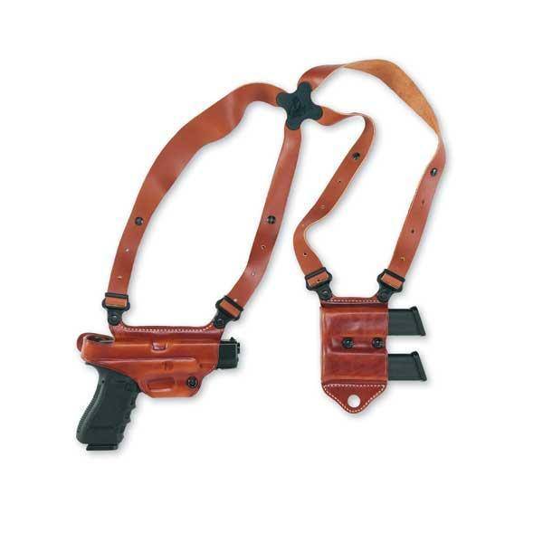 Galco Colt Gov't 1911 Miami Classic II Shoulder System Right Hand Tan