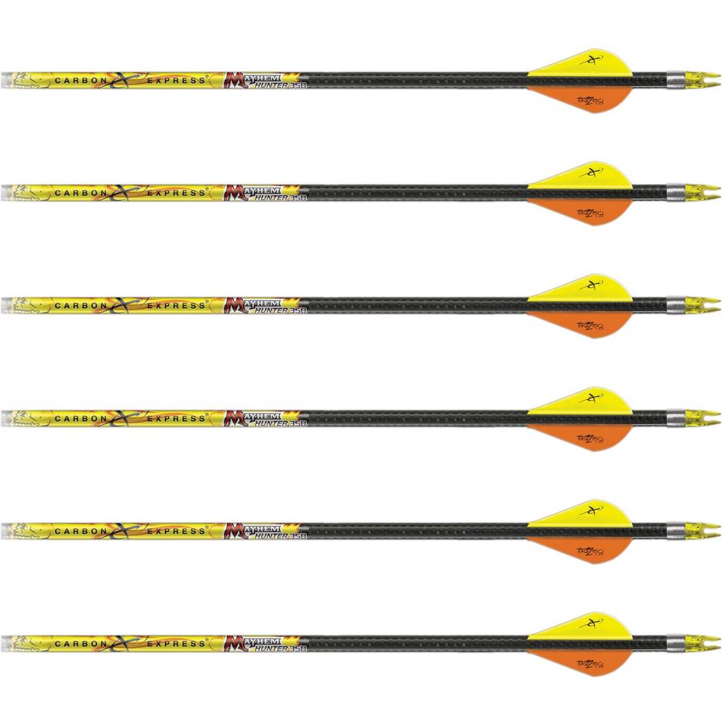 Carbon Express Mayhem Crossbow Bolts (6 Pack)