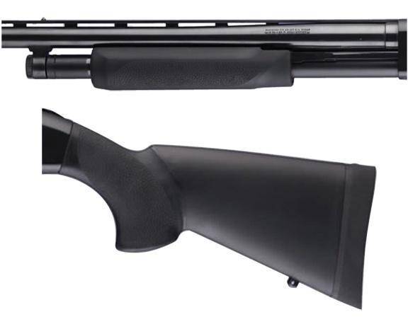 Hogue Shotgun Stocks - Mossberg 500 Combo Forend and Stock 12" Length of Pull