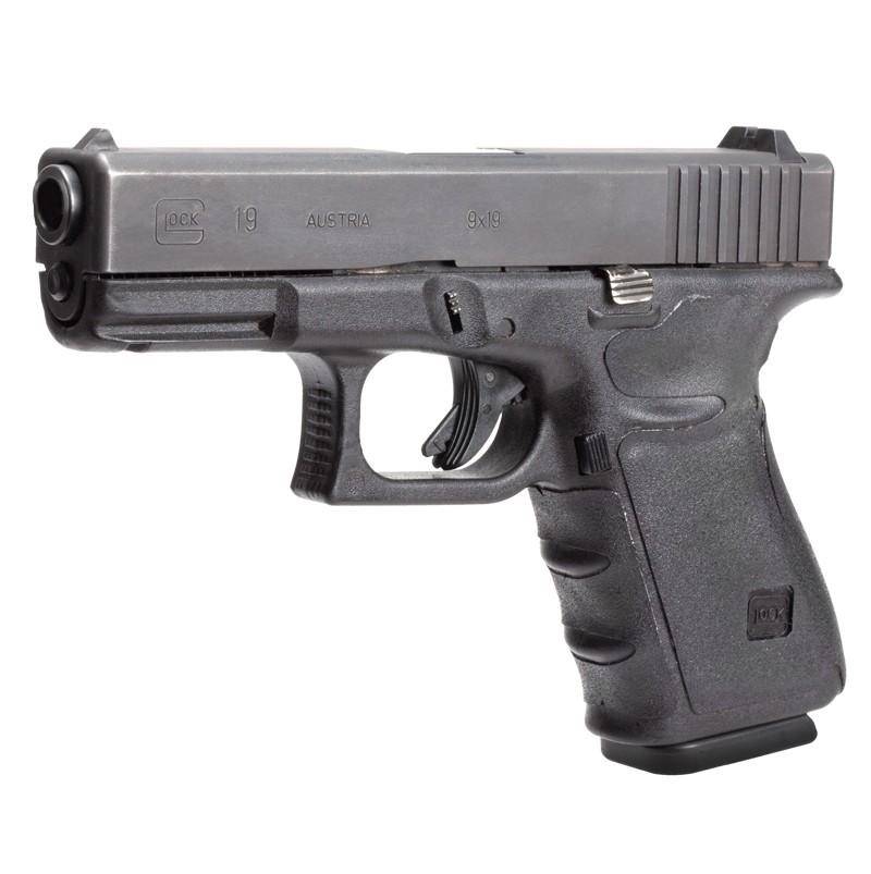 Hogue Wrapter Rubber Adhesive Grip for GLOCK Gen 3 Models 17 17L 18 22 24 31 34 35 37 - Black