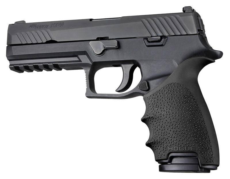 Hogue HandAll Beavertail Grip Sleeve Sig Sauer P320 Black