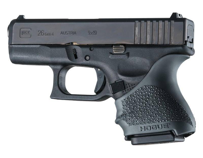 HandAll Beavertail Grip Sleeve Glock 26/27 Black