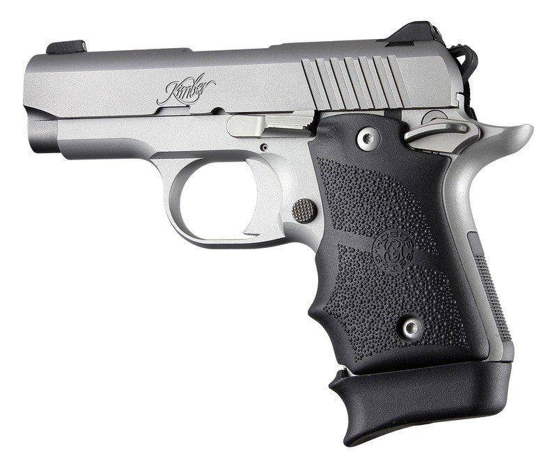 Kimber Micro 9 Ambi Safety Rubber Grip with Finger Grooves Black