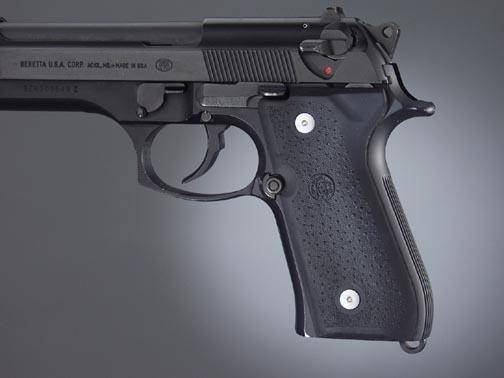 Hogue Beretta Grips 92/96 Series Rubber Grips Panels