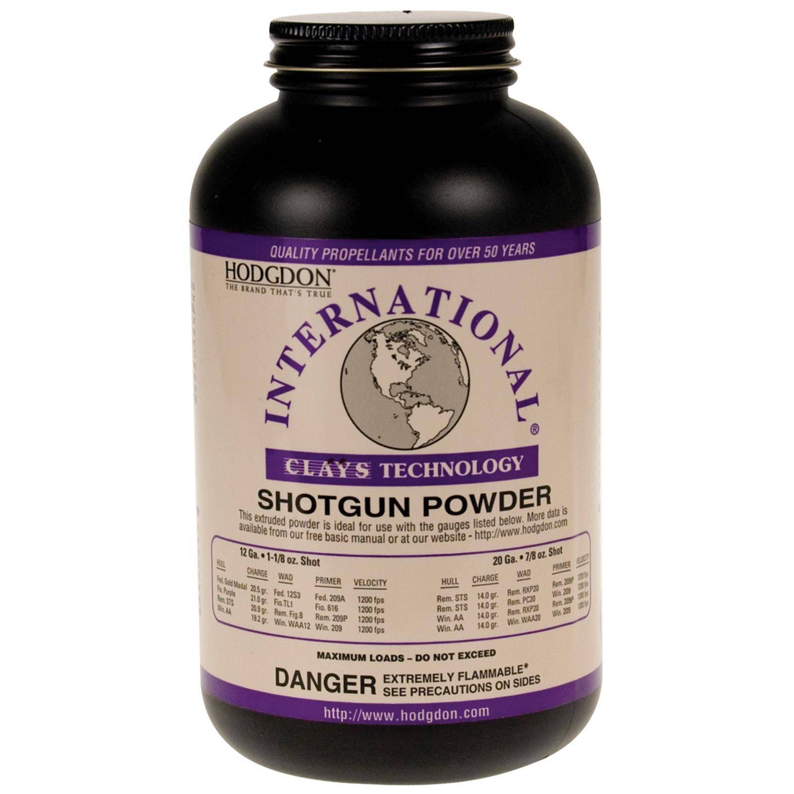 Hodgdon International Clays Hodgdon Clays Shotshell & Handgun Powder 14 oz