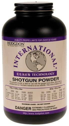 Hodgdon International Clays Hodgdon Clays Shotshell & Handgun Powder 8 lbs