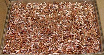 Hornady Traditional Varmint Bullets .22 cal .224" 55 gr SP CANN 6000/ct