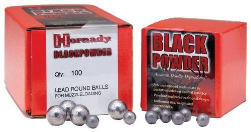 Hornady Lead Round Ball .44 cal .454" 100/ct