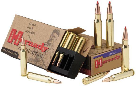 Hornady Match Rifle Ammunition .308 Win 178 gr BTHP Match 20/Box