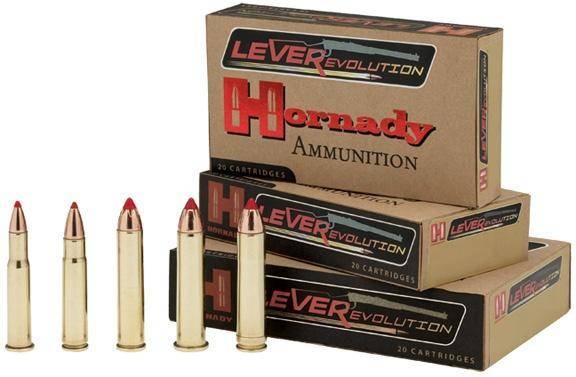 Hornady LEVERevolution Rifle Ammunition .450 Marlin 325 gr FTX 2225 fps - 20/box
