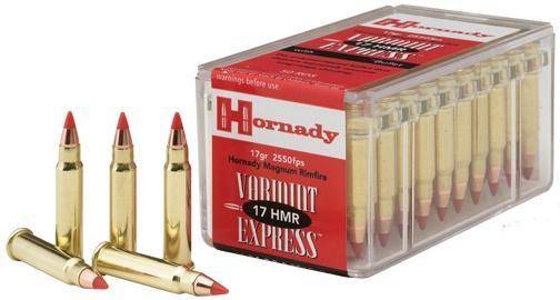 Hornady Varmint Express Rimfire Ammunition .17 HMR 15.5 gr NTX 50/box