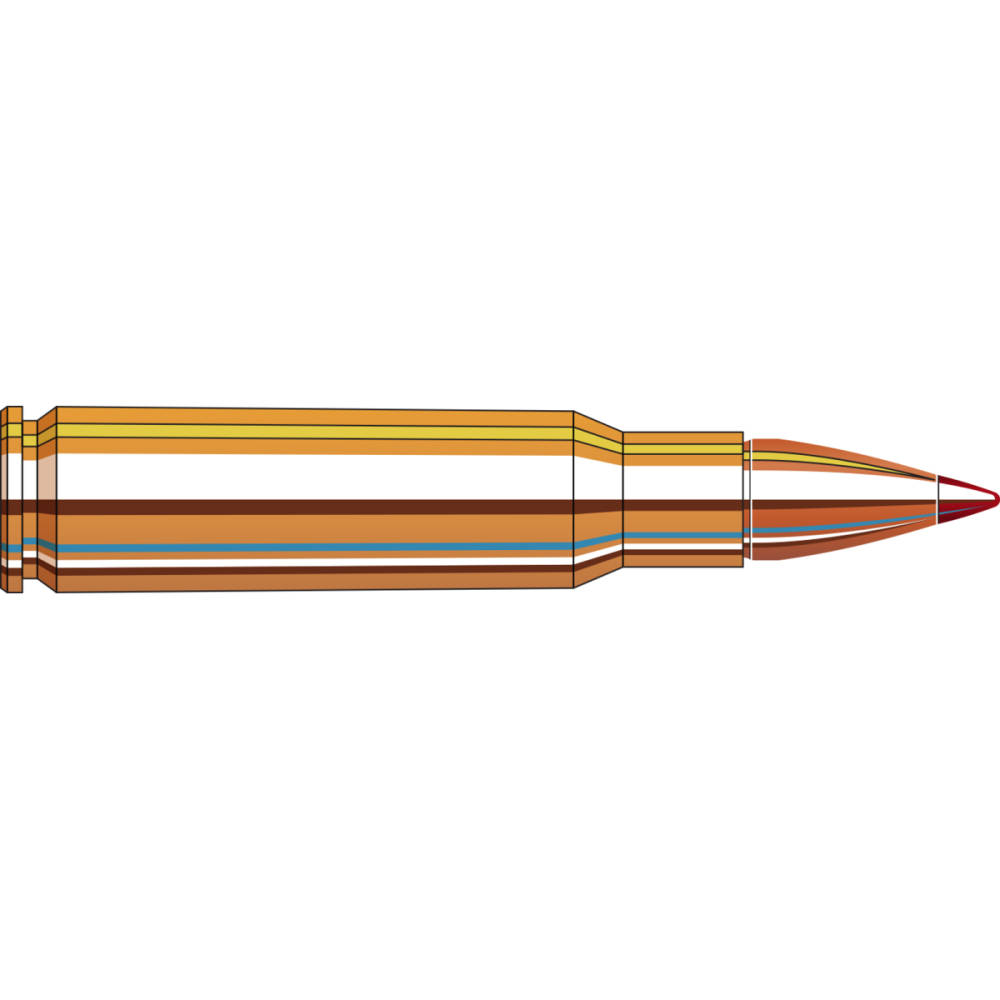 Hornady Custom Rifle Ammunition 6.8mm Rem SPC 100 gr CX 2550 fps 20/ct
