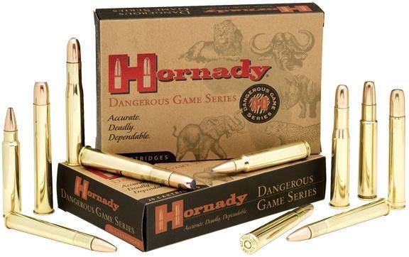 Hornady Dangerous Game Series Rifle Ammunition .375 H&H 270 gr SP-RP 2800 fps - 20/box