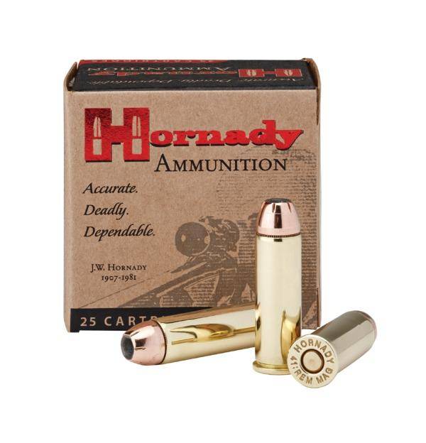 Hornady Custom Handgun Ammunition .41 Mag 210 gr XTP 1545 fps 20/ct