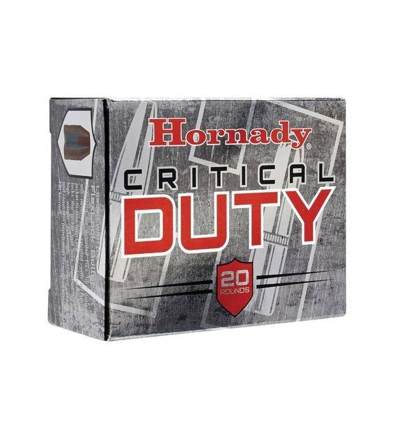 Hornady Critical Duty Handgun Ammunition 10mm Auto 175 gr Flexlock 1160 fps 20/ct