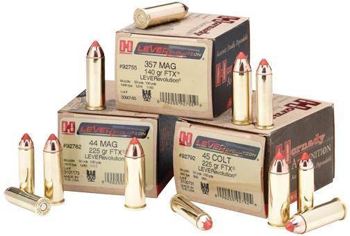 Hornady LEVERevolution Handgun Ammunition .357 Mag 140 gr FTX 1440 fps 20/box