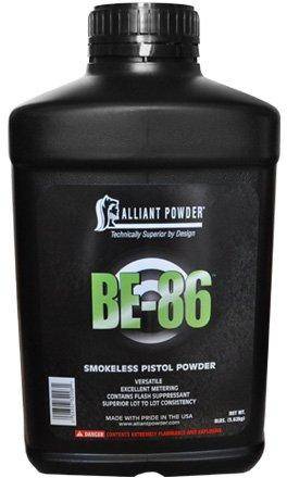 Alliant Smokeless BE-86 Powder for Handguns - 8lbs
