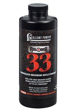 Alliant Smokeless Magnum Rifle Powder 33 for .338 Lapua & Large Magnum Cartridges 1 lb