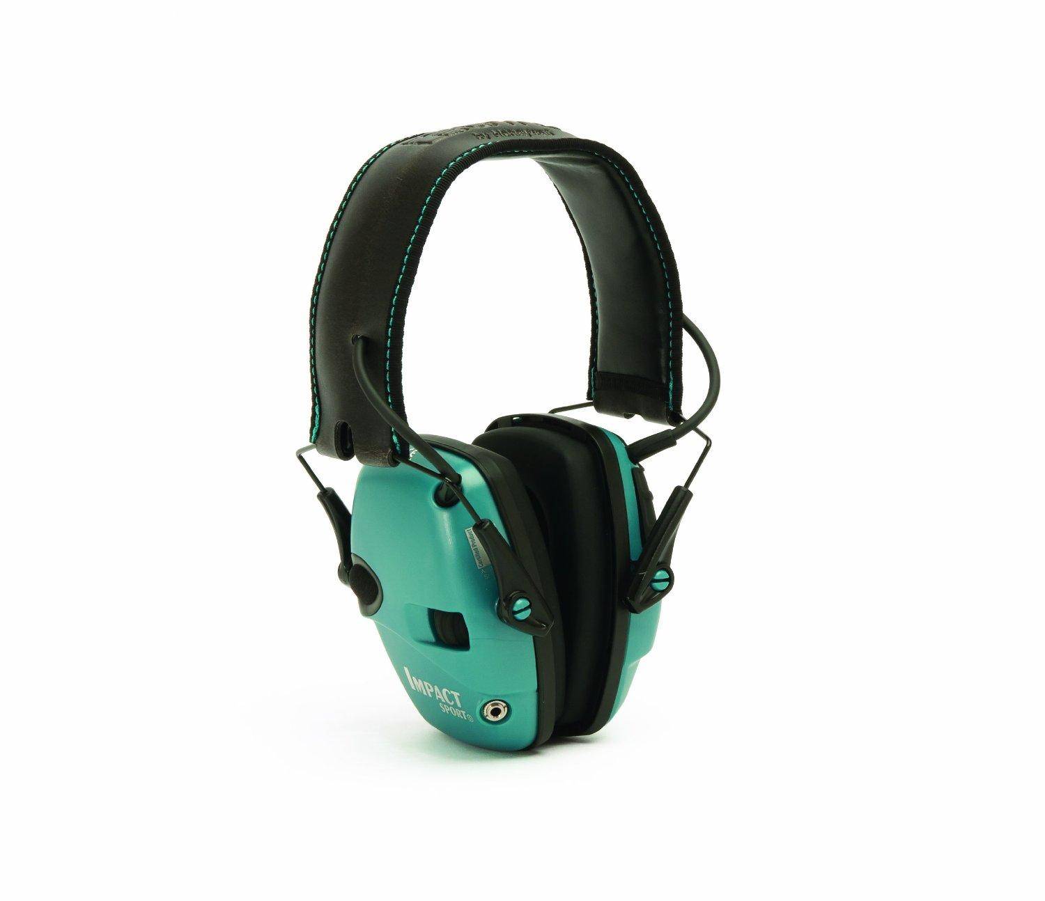 Honeywell Howard Leight Impact Sport Electronic Ear Muffs - Teal