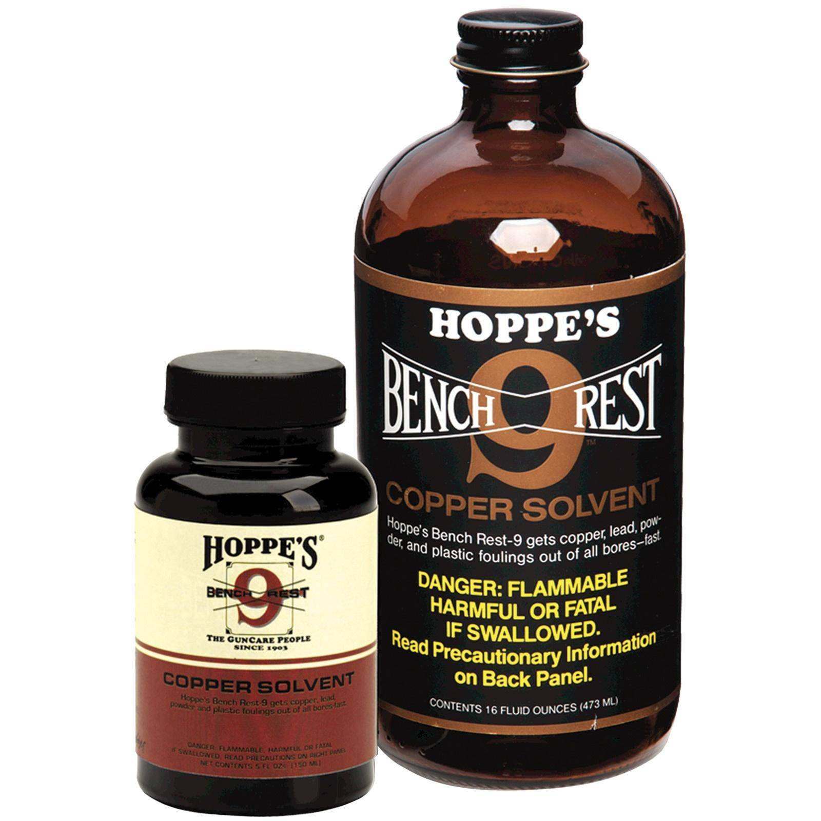 Hoppe's Bench Rest 9 Copper Gun Bore Cleaner 5 oz. Bottle