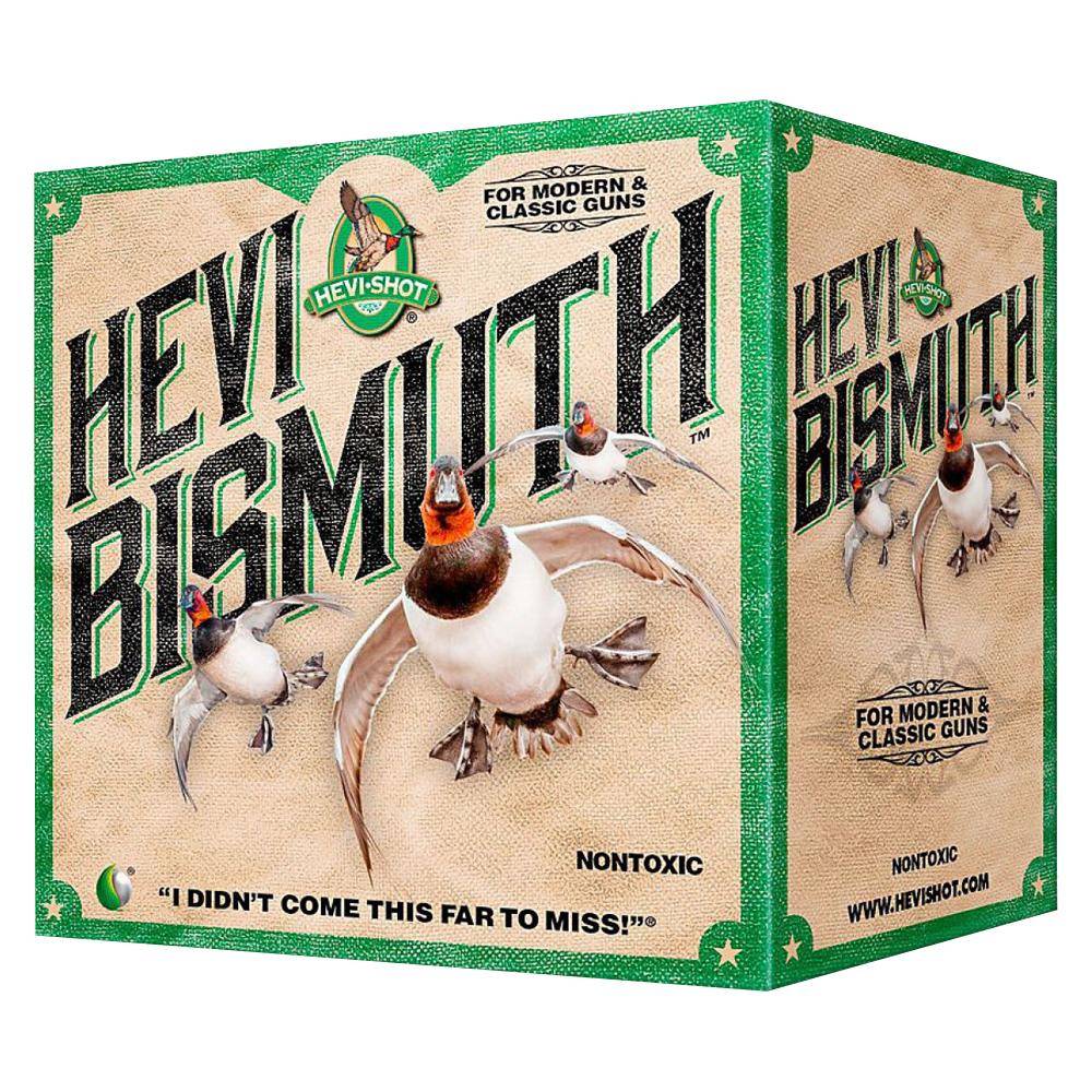 HEVI-SHOT HEVI BISMUTH 12 GA 3.5 IN 2 SHOT 1 1/2OZ- 25/BOX