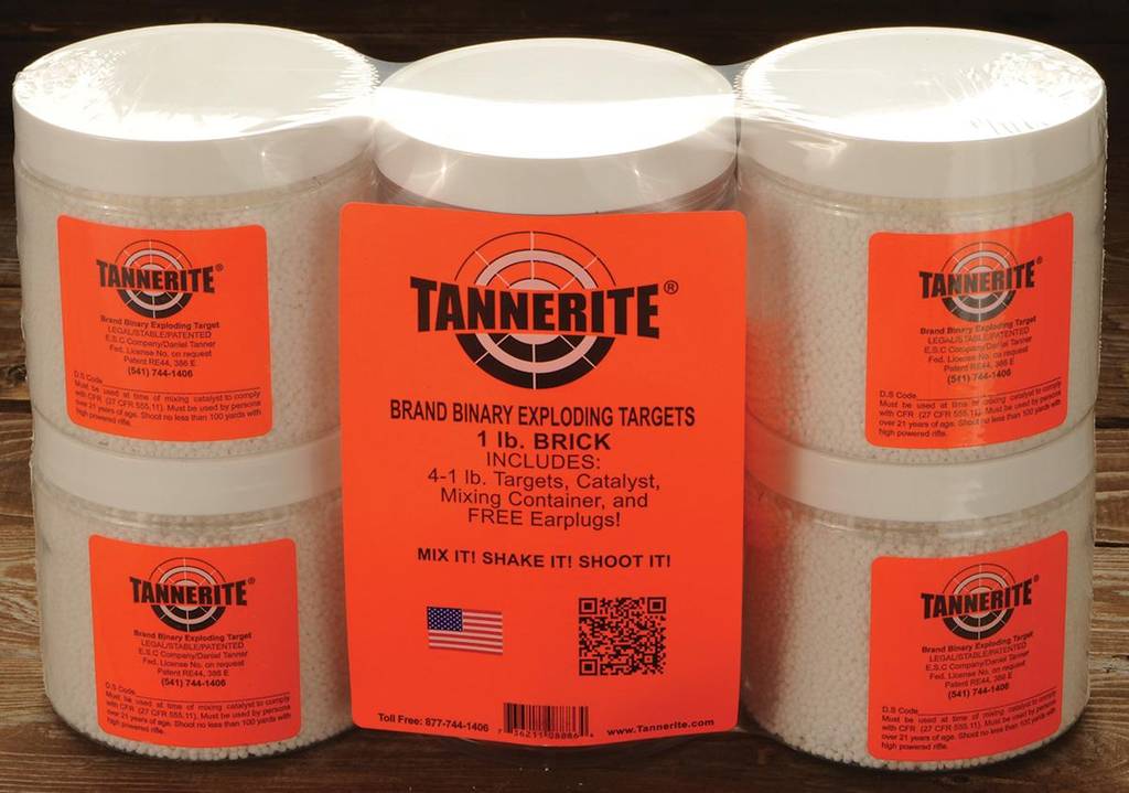 Tannerite Exploding Rifle Targets 1lb 4/pk