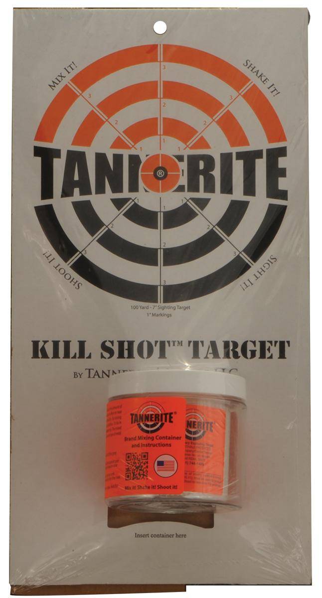 Tannerite Kill Shot Bundle 4 Cardboard Bullseye Targets