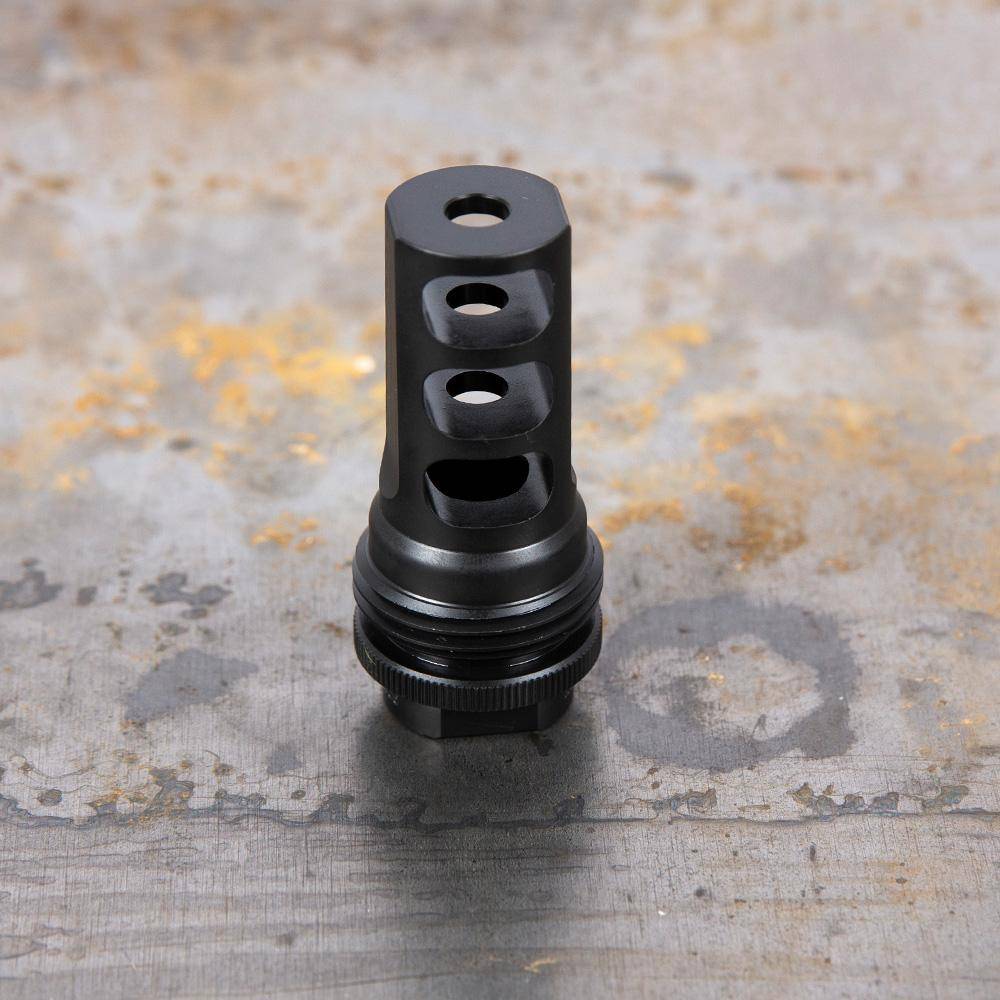 SilencerCo ASR Muzzle Brake .30 Cal/7.62mm 5/8-24 Thread Black