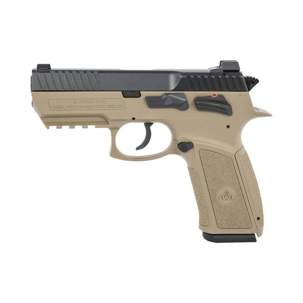 IWI Jericho 941 Enhanced Mid Size Pistol 9mm 2 17/rd Magazines 3.8" Barrel FDE
