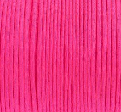 Mero 550 Paracord - 100' 550 lb Pink Neon