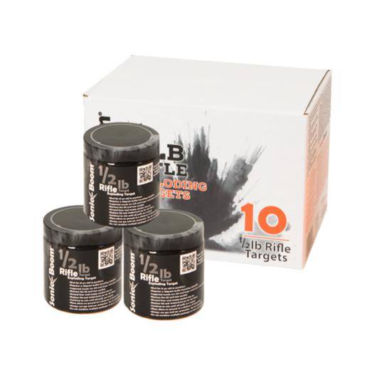 Sonic Boom 1/2 lb Exploding Rifle Targets -10/ct