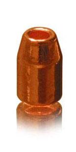 Berry's Superior Plated Pistol Bullets 9mm Target .356" 124gr HP 250/ct