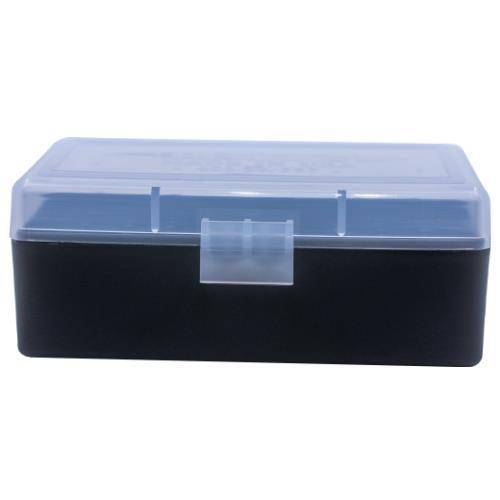 Berry's Ammo Box #403 - .38/.357 cal 50/rd Clear/Black