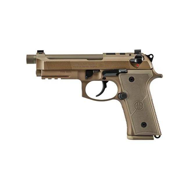 Beretta M9A4 Centurion G Handgun 9mm Luger 10rd Magazines(3) 4.8" Barrel FDE Cerakote
