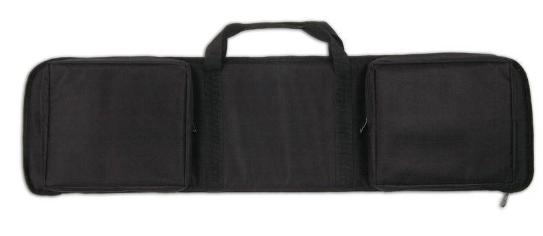 Bulldog 40" Extreme Rectangle Discreet Assault Rifle Case Black