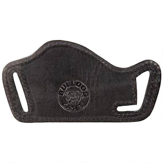 Small molded leather belt slide holstr Fit sm frame rev 2-4 In brrls RH BLK