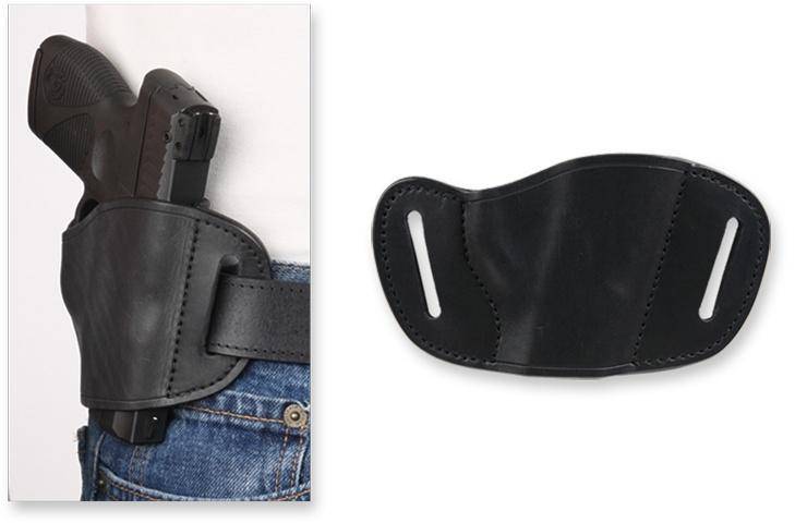 Bulldog Small Black Belt Slide Holster