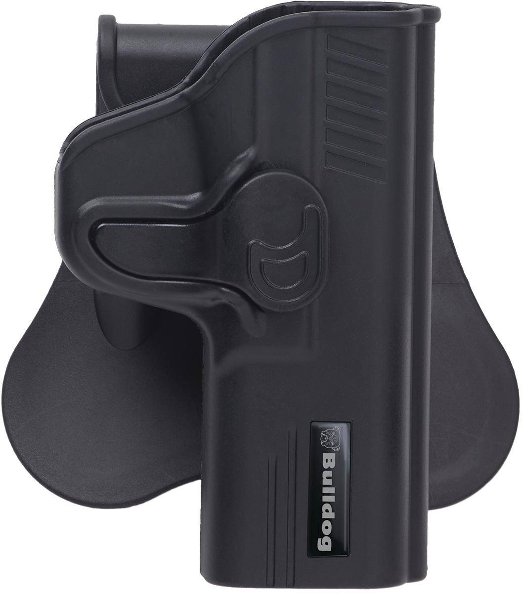 Bulldog Rapid Release Polymer holster w/paddle - RH only Fits Hi-Point 40SW & 45ACP