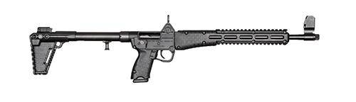 KelTec Sub 2000 Rifle 9mm Luger 17rd Magazine 16.25" Blued Barrel Black Grip