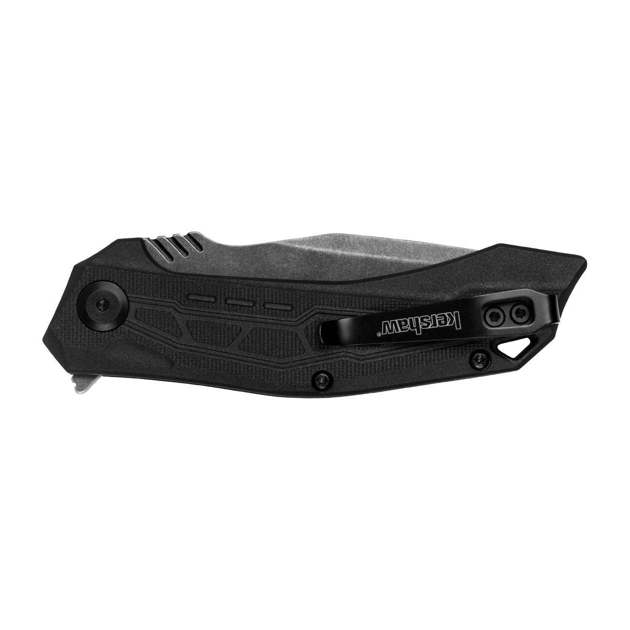 Kershaw Flatbed Assisted Folding Knife 3 1/8" Blade Black