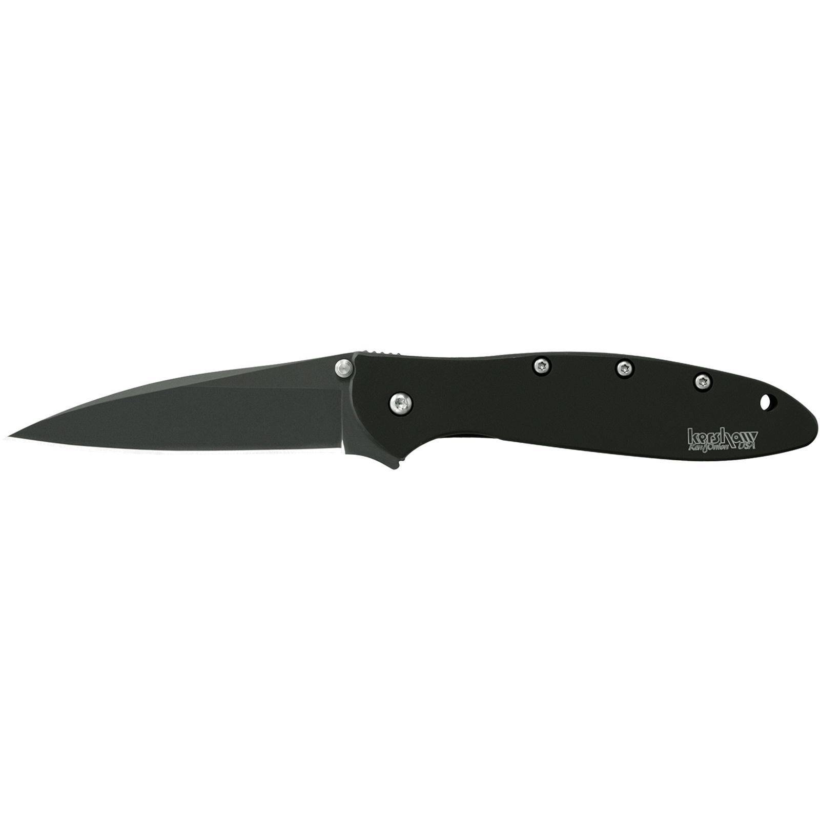 Kershaw Knives Ken Onion Leek Black DLC Coating