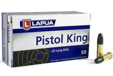 .22 LR PISTOL KING - BOX 50 RDS