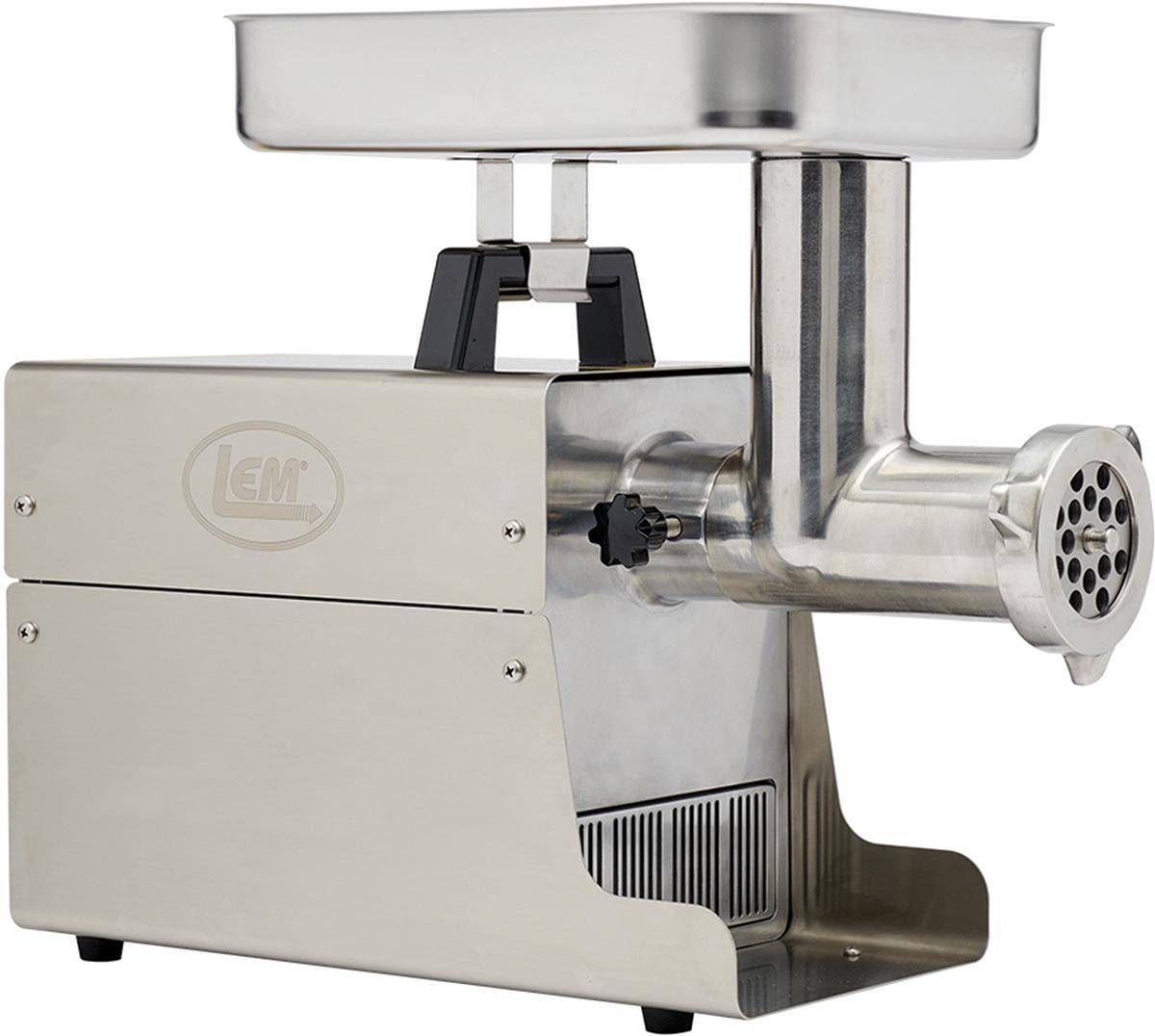 LEM Products #12 Big Bite Stainless Steel Electric Grinder