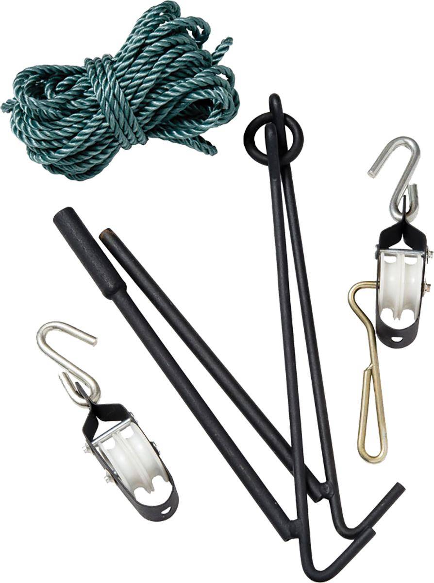 LEM Products Collapsible Gambrel with Rope Hoist