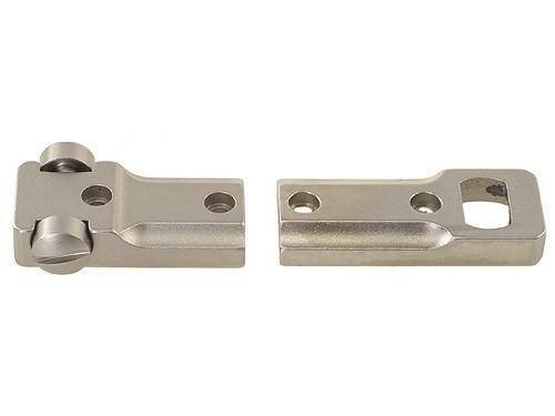 Leupold 2-Piece Standard Steel Base - Winchester 70 Reversible Front & Rear (RVF/R) Silver