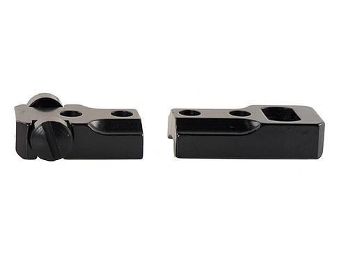 Leupold Standard Steel Base Windage Adj Screws Remington 541/Browning T-Bolt/Knight Gloss Black 2-pieces