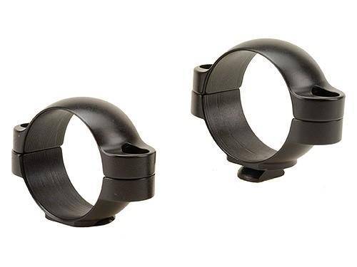Leupold 2-Piece STD Windage Adjustable Steel Rings 30mm Low Matte